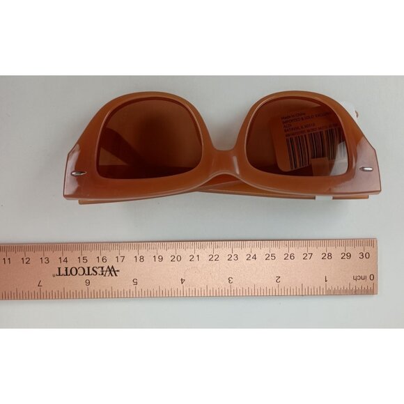 Visage Polarized Sunglasses Women's Orange Sunglasses (New) - Picture 7 of 9